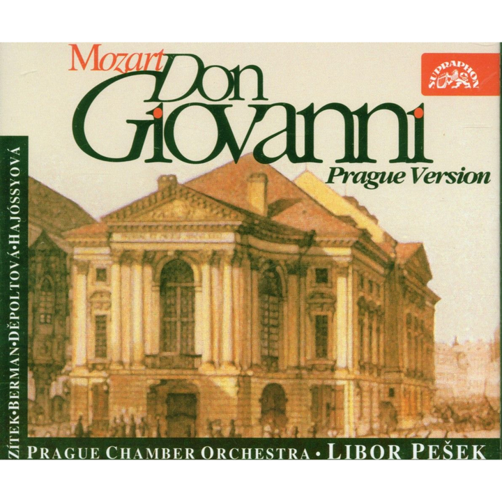 Mozart, Wolfgang Amadeus - Mozart: Don Giovanni (Prague version) [Audio CD]