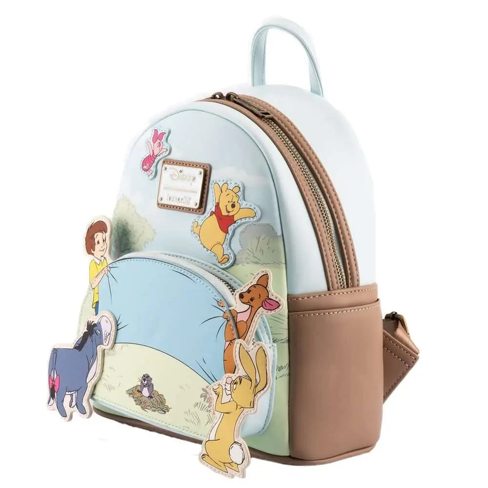 Loungefly Disney Winnie the Pooh 95th Anniversay Celebration Toss Womens Mini Backpack