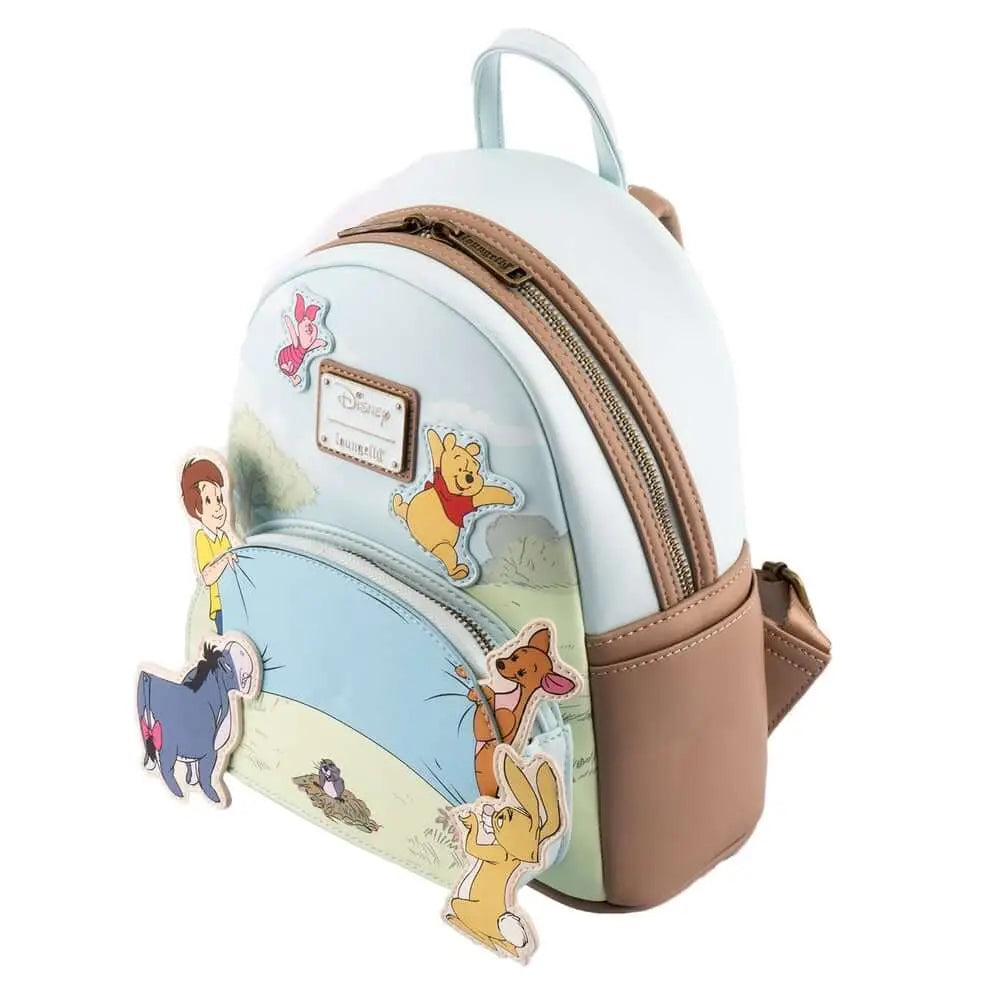 Loungefly Disney Winnie the Pooh 95th Anniversay Celebration Toss Womens Mini Backpack