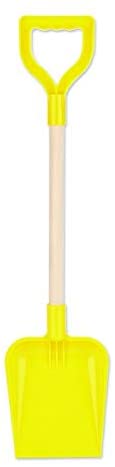 AB Gee abgee 834 CX1018B EA Medium Shovel Wooden Handle Red