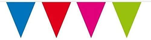 Bunting Assorted Colours 10m - Yachew