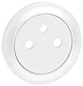 Legrand Céliane 068111 2P+T Socket Cover White Pack of 10