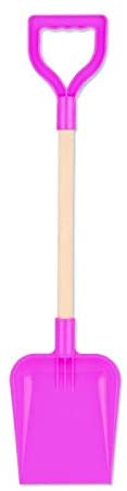 AB Gee abgee 834 CX1018B EA Medium Shovel Wooden Handle Red