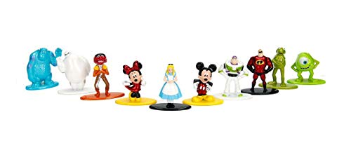 Jada Disney Nano Metalfigs Die-Cast Mini-Figures 10-Pack