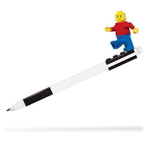 Lego Gel Pen Black + Minifigure - Yachew