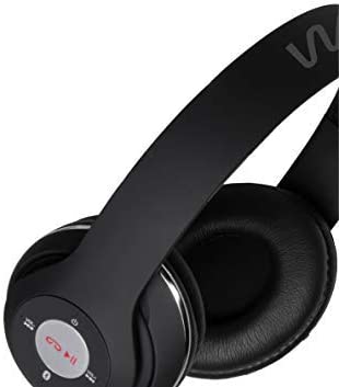 Walk Audio Black Enhanced Bass Wireless Headphones