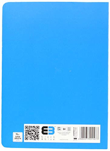 Interdruk BRA564#BB Semi Hardcover Notebook A5 64# B&B, Multi-Color