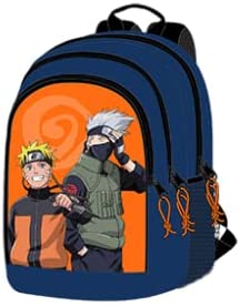 Naruto Double compartment backpack adaptable to trolley 42 cm