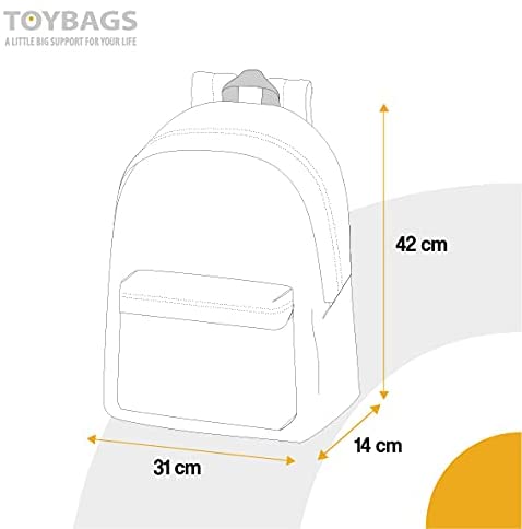 Toybags American Fortnite Letter Backpack, Ultra Lightweight and Easy to Carry,