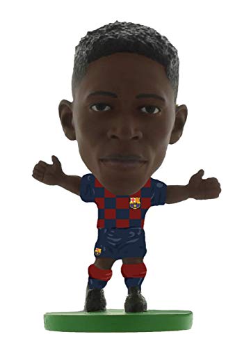 SoccerStarz Barcelona Ousmane Dembele Home Kit (2020 Version)