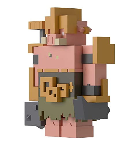 Minecraft Toys, Legends 3.25-inch, Action Figures Portal Guard with Attack Action and Accessory