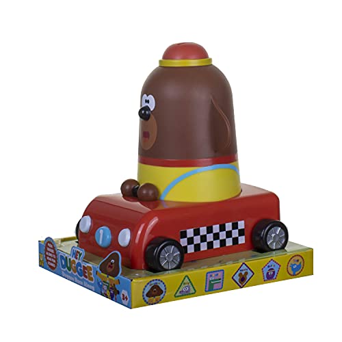 Hey Duggee 2145 Race Toy Fun, CBeebies Star in Push Along Car, Sounds from The T