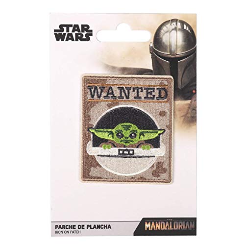 Cerdá - The Mandalorian | Iron-On Patches for Clothing The Mandalorian - Official Star Wars Licensed