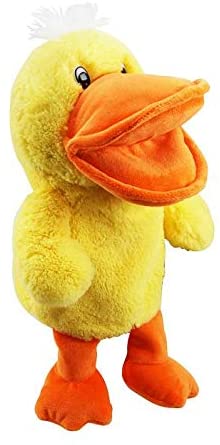 AB Gee Plush Hand Puppet 10 in Duck