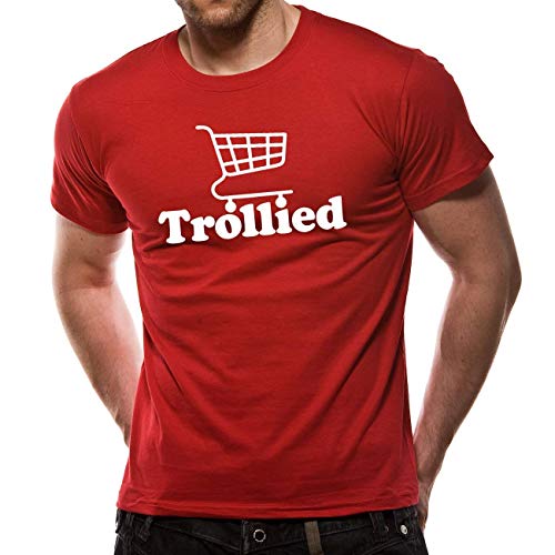 Loud Distribution Loud Clothing -Trollied Logo Men's T-Shirt Red Small