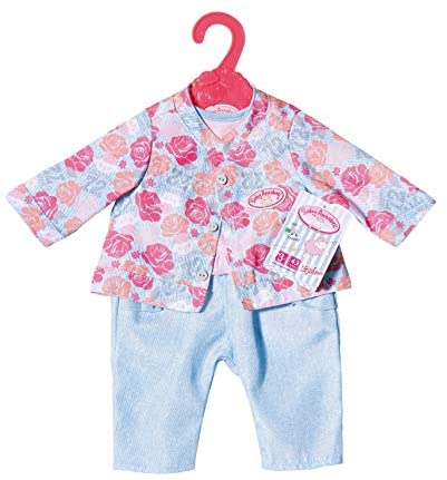 Baby Annabell 701973 Travel Jeans 2 asss. 43cm Accessories (Doll Clothes Set, 3