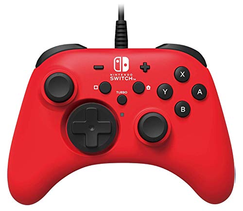 HORI HORIPAD Wired Controller - Red for Nintendo Switch