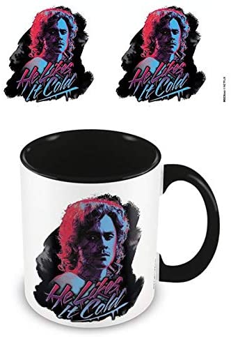 Stranger Things Ceramic Mug with He Likes it Cold Illustration in Presentation Box - Official Merchandise
