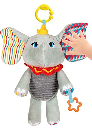 Clementoni 17297 Disney Dumbo Aktivitätsplüsch, mehrfarbig