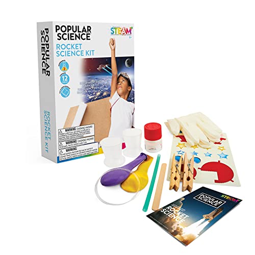 POPULAR SCIENCE Rocket Science Kit | STEM Science Toys and Gifts for Educational