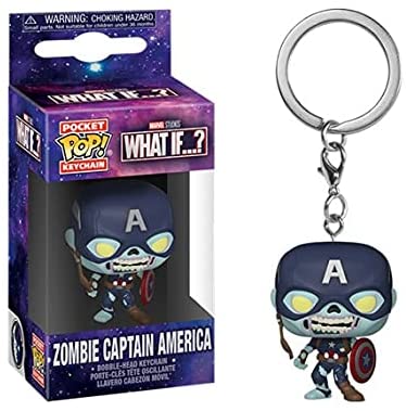 Marvel Studios What If Zombie Captain America Funko 57399 Pocket Pop!