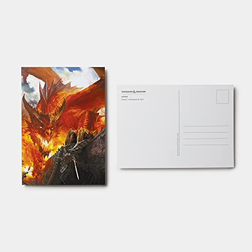 Dungeons & Dragons 100 Postcards: Archival Art from Every Edition: 100 Postcards