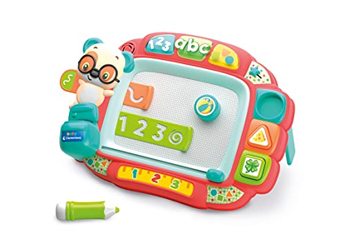 Clementoni 61338 Baby Interaktive magnetische Staffelei für Kleinkinder ab 18 Monaten