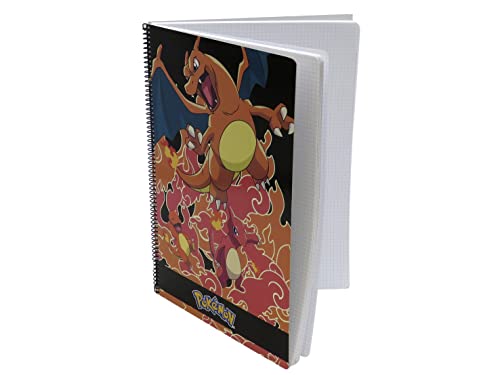 Notebook Folio 80 Sheets Pokemon - Charmander (CyP Brands)