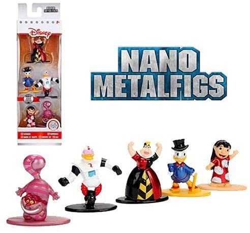 Jada Nano MetalsFig Pack of 5 JADA84423 Disney Figures