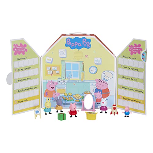 Peppa Pig Reward Chart Figure and Accessory Pack, Red
