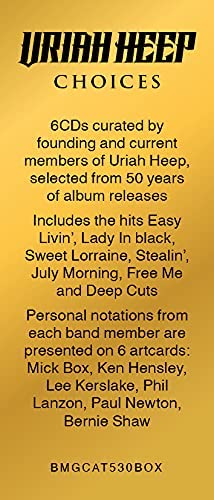 Uriah Heep - Choices 6 Artcards) [Audio CD]