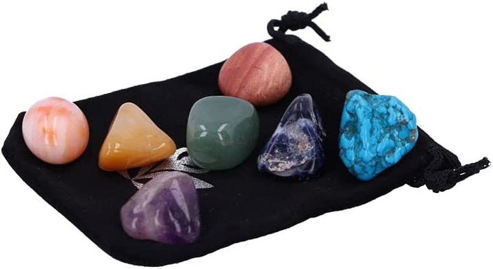 Nemesis Now Sacred Chakra Wellness Stones Kit, Multi Coloured, One Size