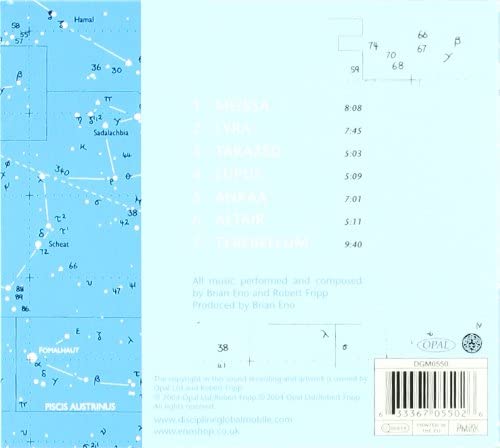 Brian Eno Robert Fripp - Equatorial Stars, The [Audio CD]
