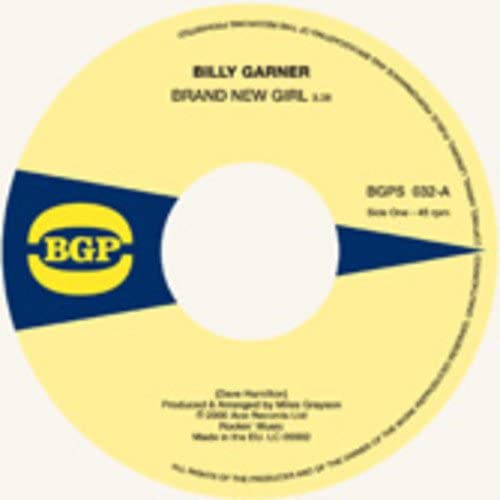 Billy Garner - Brand New Girl [7" [Vinyl]