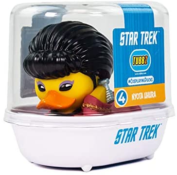 TUBBZ Star Trek Nyota Uhura Collectible Rubber Duck Figurine – Official Star Trek Merchandise – Unique Limited Edition Collectors Vinyl Gift