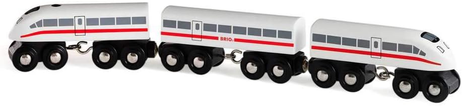 BRIO World - High Speed Train for Kids Age 3 Years Up - Compatible with all BRIO Railway Sets & Accessories