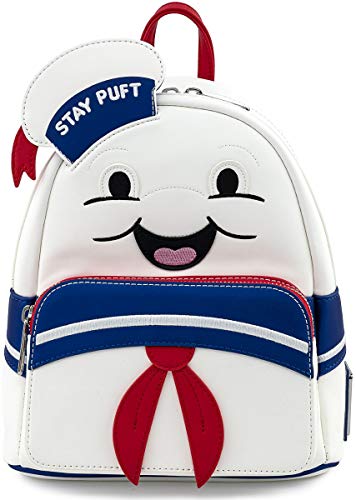 Loungefly Ghostbusters Stay Puft Marshmallow Man Cosplay Womens Double Strap Sho