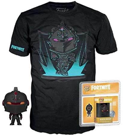 Funko FORTNITE - Boxed T-Shirt POP + Pocket POP - Black Knight (M)