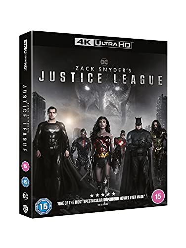 Zack Snyder's Justice League [4K Ultra HD] [2021] [Region Free] [Blu-ray] - Action/Adventure [Blu-Ray]
