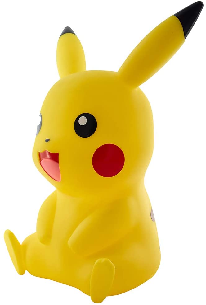 TEKNOFUN 811356 pokemon,pikachu Lamp,Figurine, Yellow, 40 cm