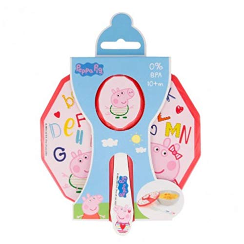 Peppa Pig Baby Bowl with lid + Spoon