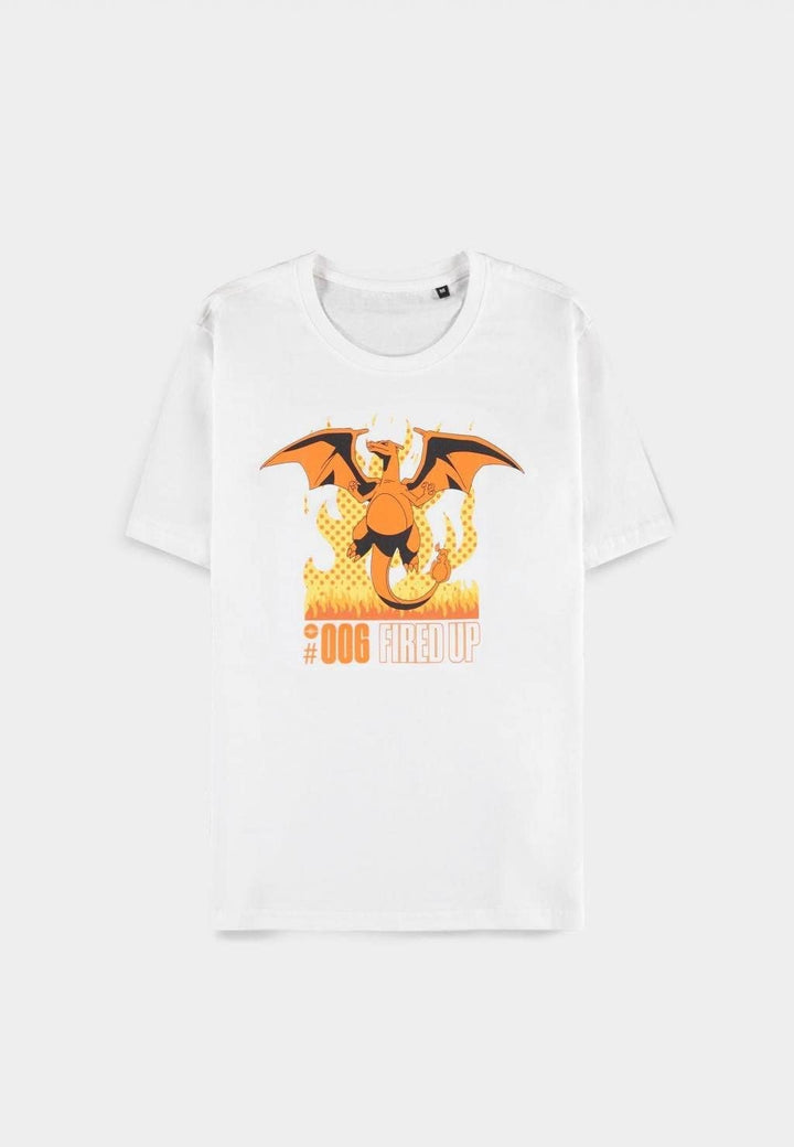 POKEMON - Dracaufeu #006 - T-Shirt Homme (S)