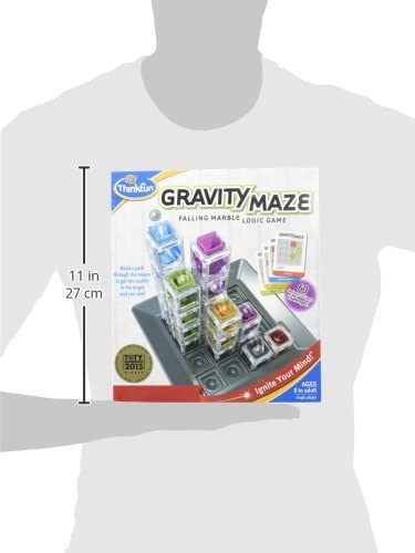 Thinkfun - Gravity Maze - Falling Marble Brain Game and Stem Toy for Kids Age 8