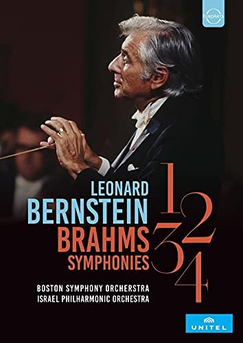 Leonard Bernstein conducts Brahms Symphonies Nos. 1 - 4  [2021] [DVD]