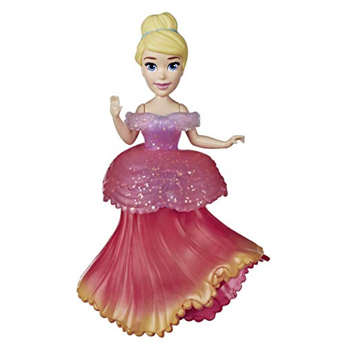 Disney Princess Cinderella and Prince Charming Collectible Small Doll Royal Clip