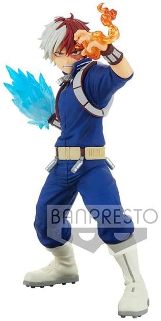 Banpresto MY HERO ACADEMIA - Shoto Todoroki - Figurine Amazing Heroes 14cm