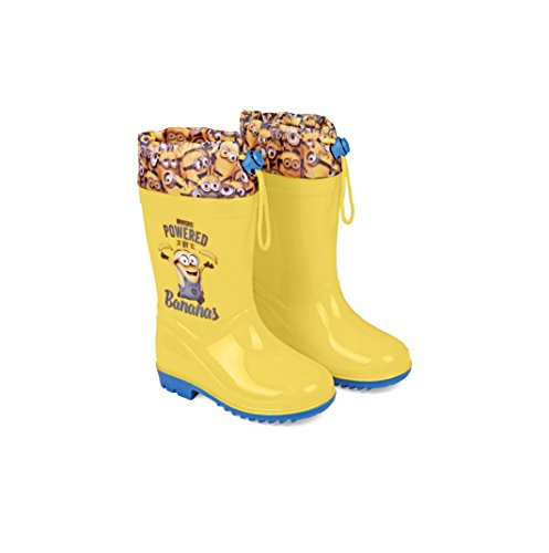 PERLETTI perletti98305 Despicable Me Rain Boots, Multi-Color, One Size