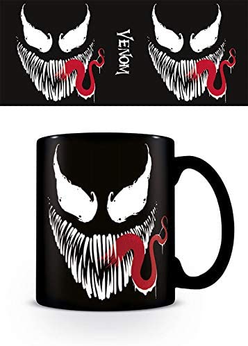 Marvel Comics MG25085C-Multi Coloured-11oz/315ml Venom (Face) Coffee Mug