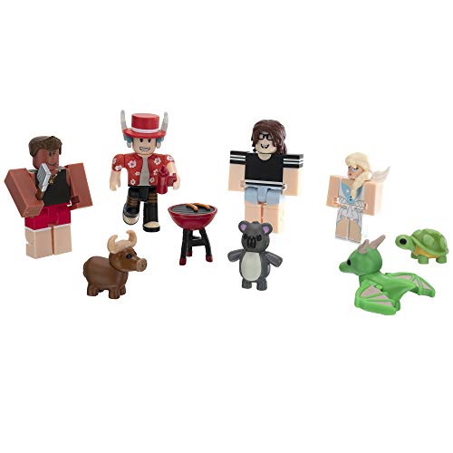 Roblox ROG0190 Celebrity Collection-Adopt Me: Backyard BBQ Four Figure Pack [Inc