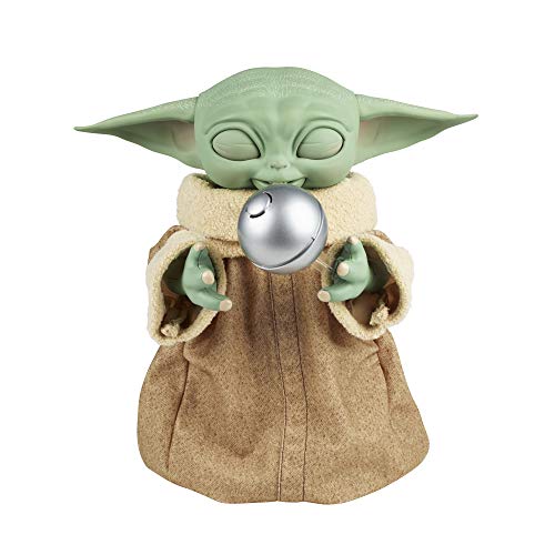 Star Wars Galactic Snackin’ Grogu 9.25-Inch-Tall Animatronic Toy with Over 40 Sounds